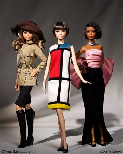 Yves Saint Laurent Barbie® Doll .